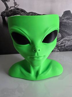 👽 Alien Head Planter / Decor – Unique 3D Print