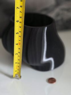 Black Booty Planter Unique Succulent Decor