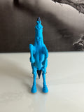 Blue Horse Statue Denver Inspired Decor
