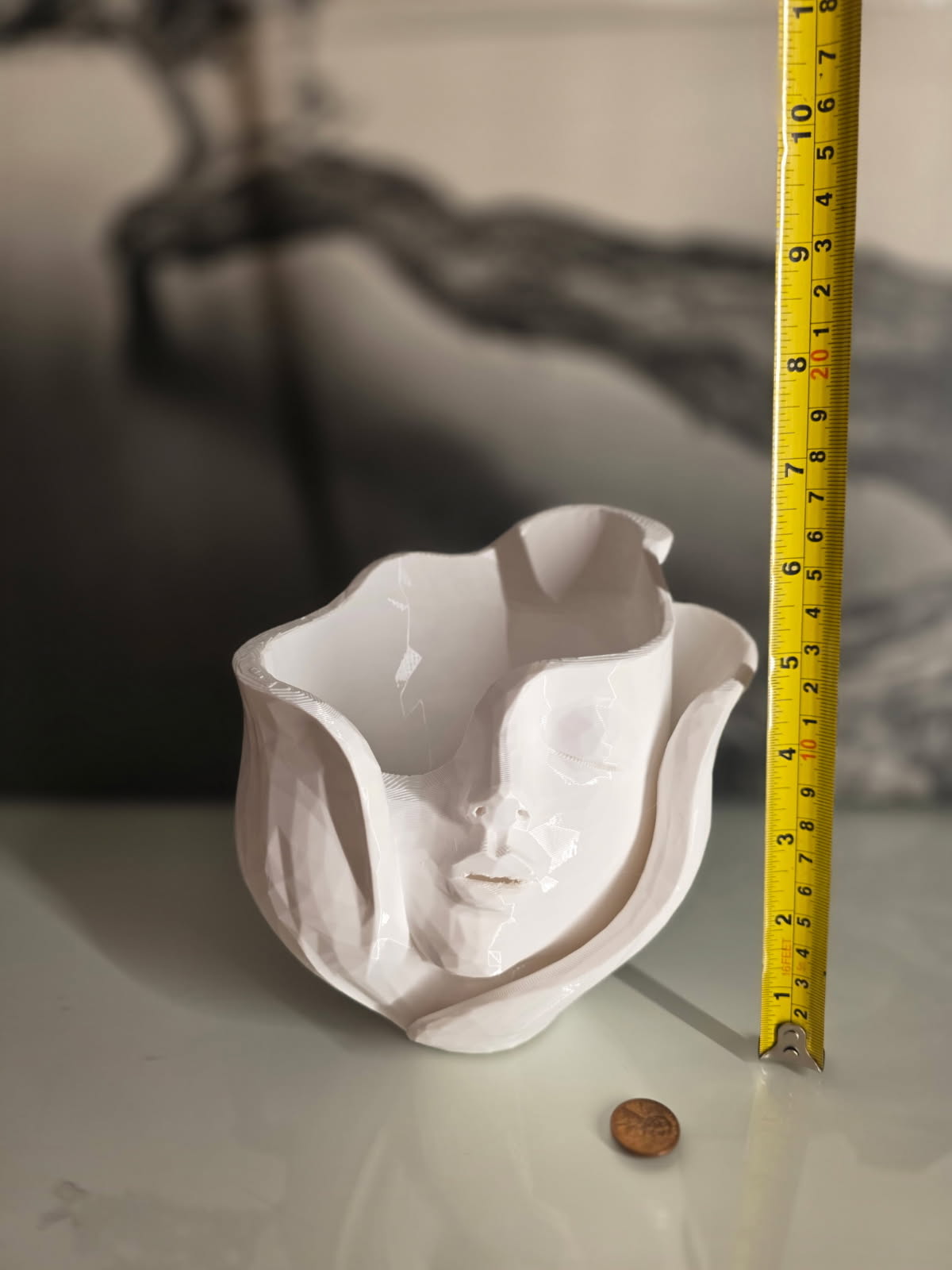✨ Modern Abstract Face  Vase ✨
