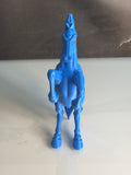 Blue Horse Statue Denver Inspired Decor